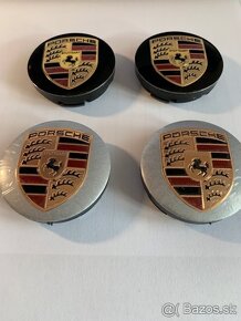 Porsche stredovej krytky kolies (pokrievky) 76mm, 65mm, 56mm - 4