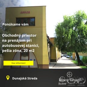 BOSEN | Prenájom obchodného priestoru na pešej zóne, 20 m2 - 4