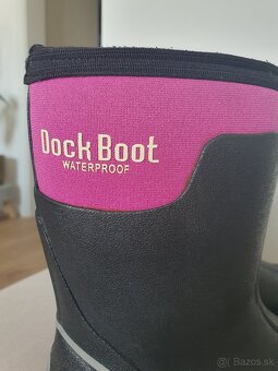 Detské gumáky zn. DOCK BOOT - 4