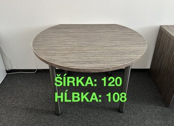 4 kancelárske stoly spolu za 50 EUR - 4