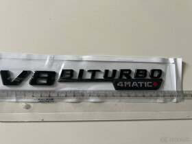 V8 Biturbo 4matic znak logo - 4