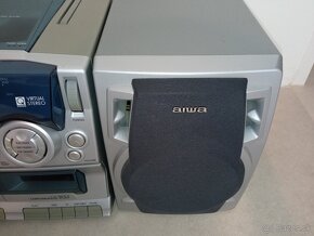 VĚŽ AIWA CA-DW257 CD+MC+RÁDIO FUNKČNÍ - 4