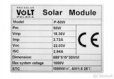 Fotovoltaicky panel s meničom 12v 50w - 4