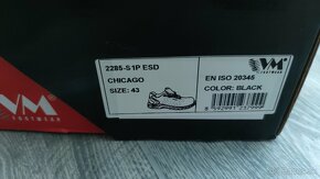 Nová pracovná obuv, pracovné topánky VM Chicago 43 - 4