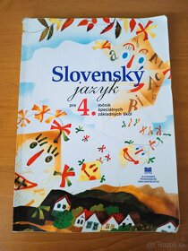 Učebnice - Matematika, Literatúra, Slovenský jazyk - 4