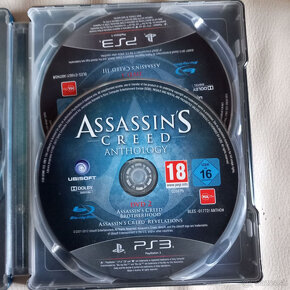 ORIGINÁL Assassin's Creed Anthology edice (PS3) - 3x DVD - 4