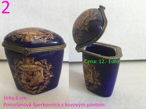 Veľmi pekná porcelánová šperkovnica - 4