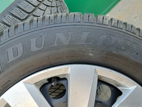 VW plechove disky 5x112 R16,pneu.215/60/R16+puklice - 4