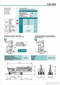 samoskladaci stavebný žeriav Cattaneo CM 60B/prenájom - 4