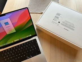 ZÁRUKA  Apple Macbook Pro M1 PRO 14" 1TB SSD / 16GB RAM - 4