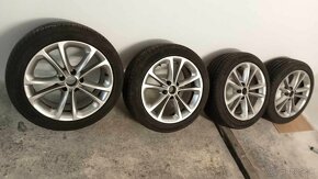 235/45/ZR17 8Jx17 original passat CC disky a letne pneu - 4