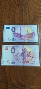 0€ bankovka Praha, Varšava, Freddie Mercury - 4