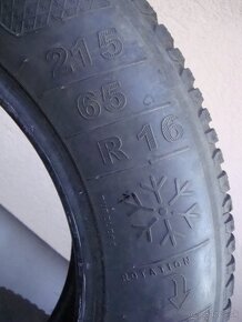 215/65R16 KleberKrisalpHP 4kusy zimné - 4