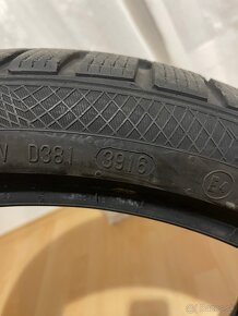 Predám zimnú sadu 235/35 R19 Continental - 4