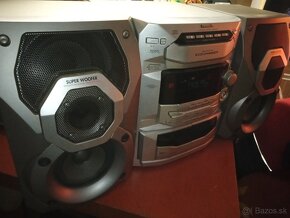 Predám hifi systém Panasonic SA-AK18 - 4