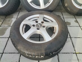 Alu disky 5x112 R15 + 195/65 R15 letné pneumatiky - 4