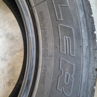 Letné pneumatiky 265/60 R18 BRIDGESTONE DOT3322 - 4