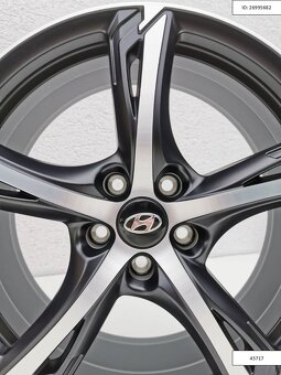 Nové Hyundai Tucson,I40,I30 7,5X17 ET50 Alu disky 1203 - 4