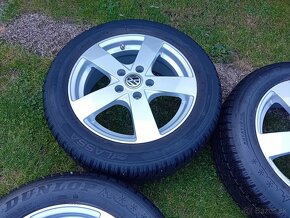 16" ALU 5x112 vw/škoda + zimné pneu 205/55 16 do 9mm TOP - 4