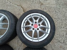 Alu disky+Zimné pneumatiky 205/55 R16 Continental - 4