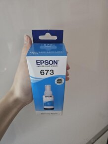 Atramenty do tlačiarne Epson -farby t6731, t6732, t6733 - 4