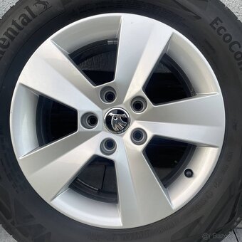 16" elektrony orig. SKODA 5x112 - 4