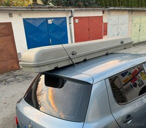 Predám strešný box Cargo box na lyže ako thule - 4