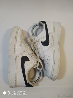 Nike air force 1 biela, čierna - 4