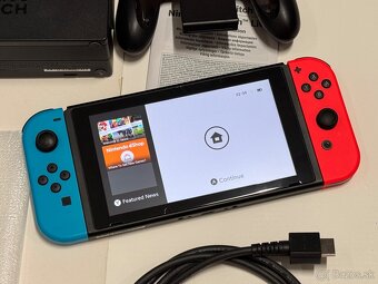 Nintendo switch LCD 32gb - Dobrý stav - komplet balenie - 4