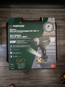 NOVE NEROZBALE PARKSIDE® Aku nitovacia pištoľ PBNSG 20-Li A1 - 4