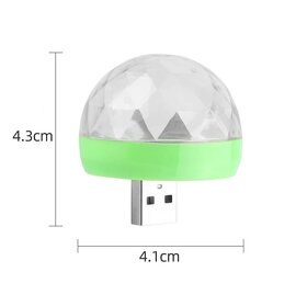 LED Disco gula - 4