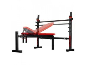 Bench lavica Kelton Heavy Spartan + kovove zavažie cca 120KG - 4