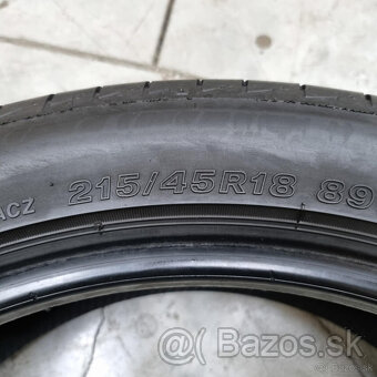 Letné pneumatiky 215/45 R18 BRIDGESTONE DOT0219 - 4