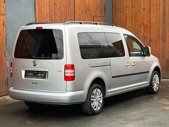 VOLKSWAGEN CADDY MAXI 1,6 TDi 7míst záruka km - 4