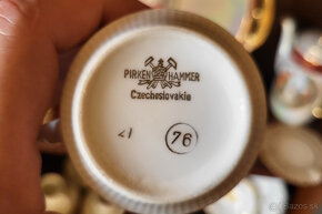 Kávový servis - Karlovarský porcelán, PIRKENHAMMER - 4