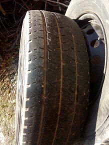 Disky s celoročnými pneu na dodávku VW - 225/70 R15C - 4