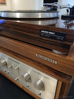 Marantz zosilnovač gramofon mikro seiki - 4