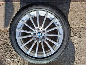 Bmw rada 5 g30  g31 zimne kolesa  245/45r18 - 4