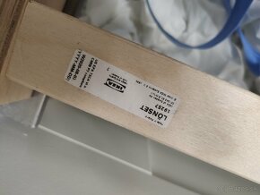 Manželská posteľ Ikea Brimnes + rošty Lonset - 4