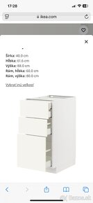 Kuchynská linka IKEA metod - 4