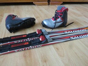 Predam bezkovy set,SALOMON,111 cm,SNS,c.30,5,supiny - 4