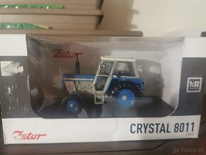 Model traktor zetor crystal 8011 1:32 tatra, john deere, cla - 4