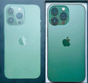 iPhone 13 Pro Alpine Green KONDICE BATERIE 100% TOP - 4