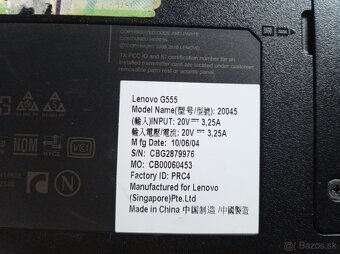 Lenovo g555 - 4