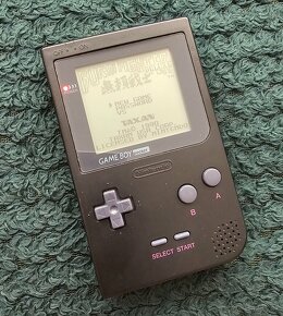 Gameboy Pocket Black +hra - 4