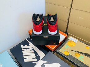 Nike Air Jordan 1 Mid Banned, tenisky,boty - 4