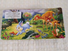 Predám detskú knihu Bambi s puzzle - 4