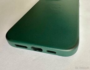 Apple iPhone 14 Pro Max Leather Case MagSafe - Forest Green - 4