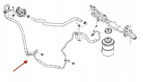 Servo hadica Master III 2.3dCi - 4