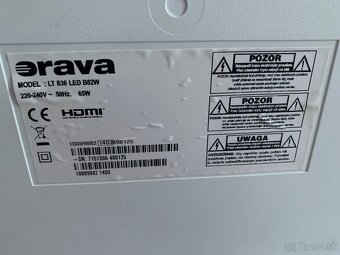 Predam LED TV ORAVA  uhlopriečka 81cm - 4